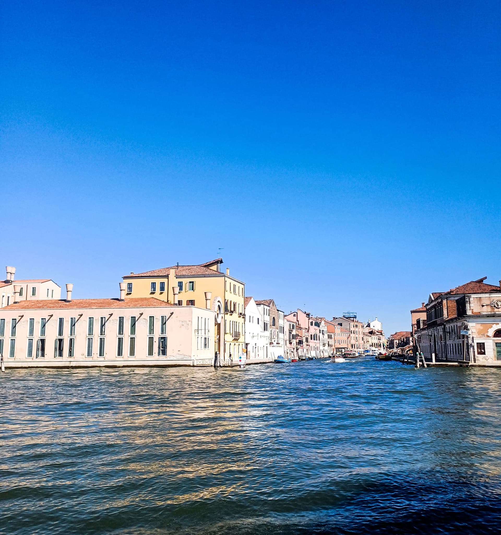 arrivée à Venise